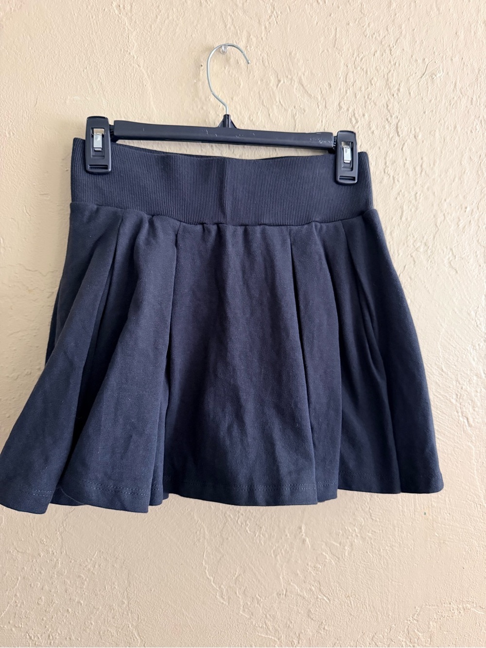 wild fable Black Pleated Mini Skort